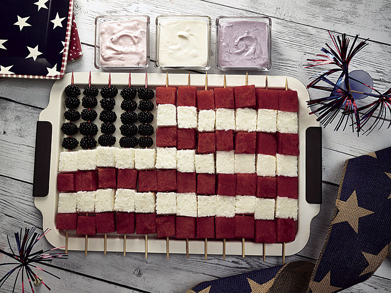 Flag Kebab Cake